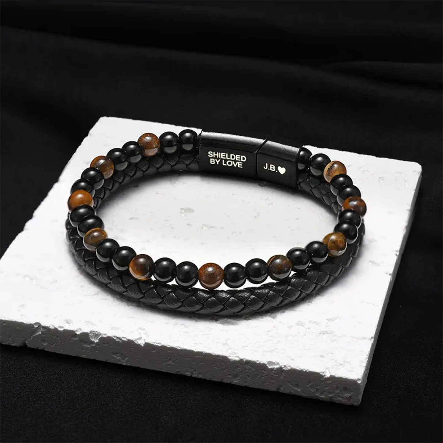Pulsera de protección para mi hijo - Ojo de tigre