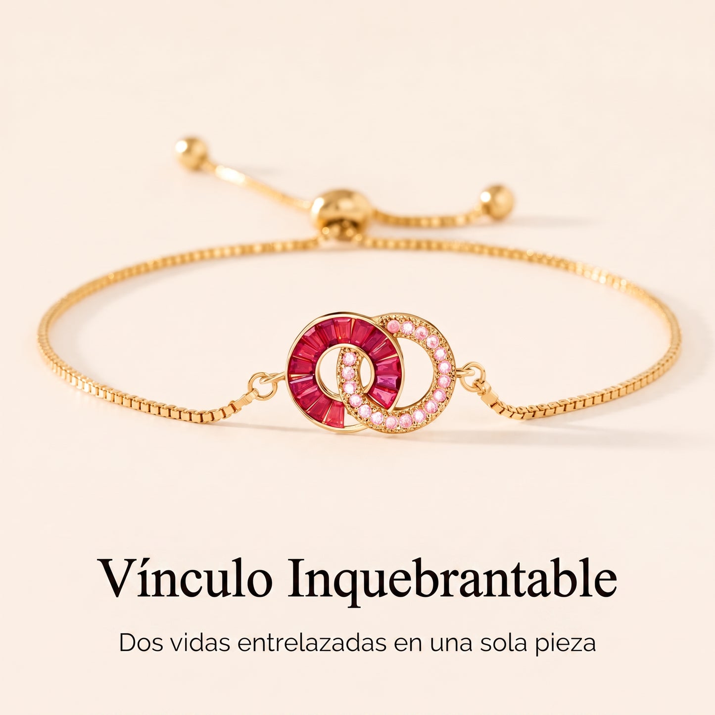 Pulsera de Piedras de Nacimiento Entrelazadas