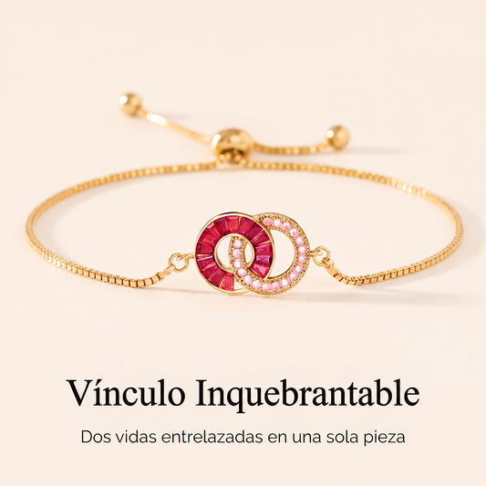 Pulsera de Piedras de Nacimiento Entrelazadas