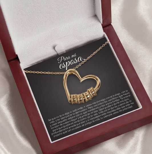 "El Corazón de la Familia" — Collar