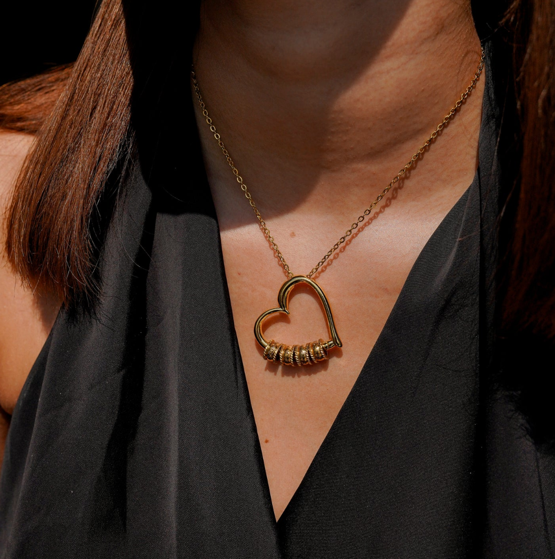 "El Corazón de la Familia" — Collar