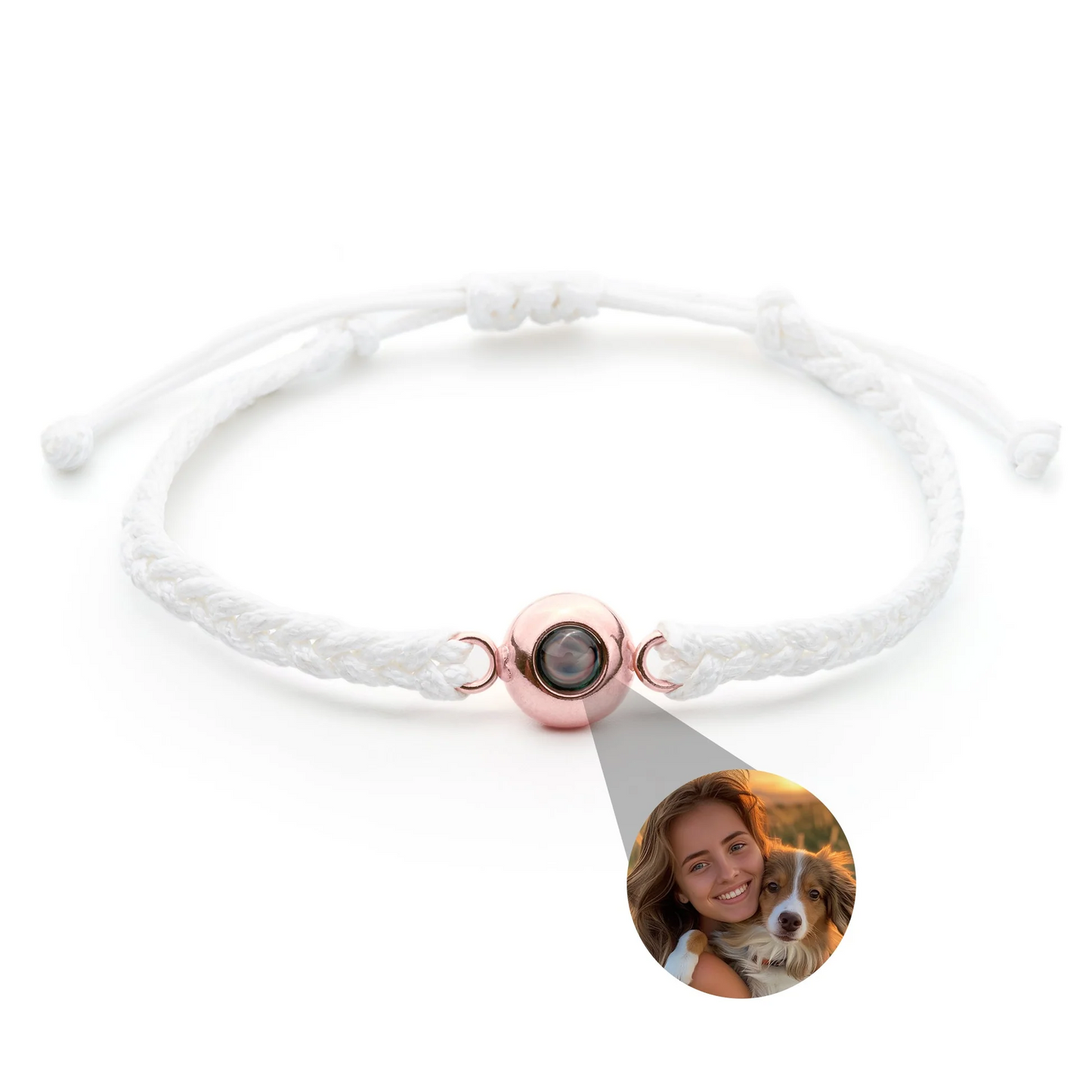 Pulsera personalizada con foto recuerdo